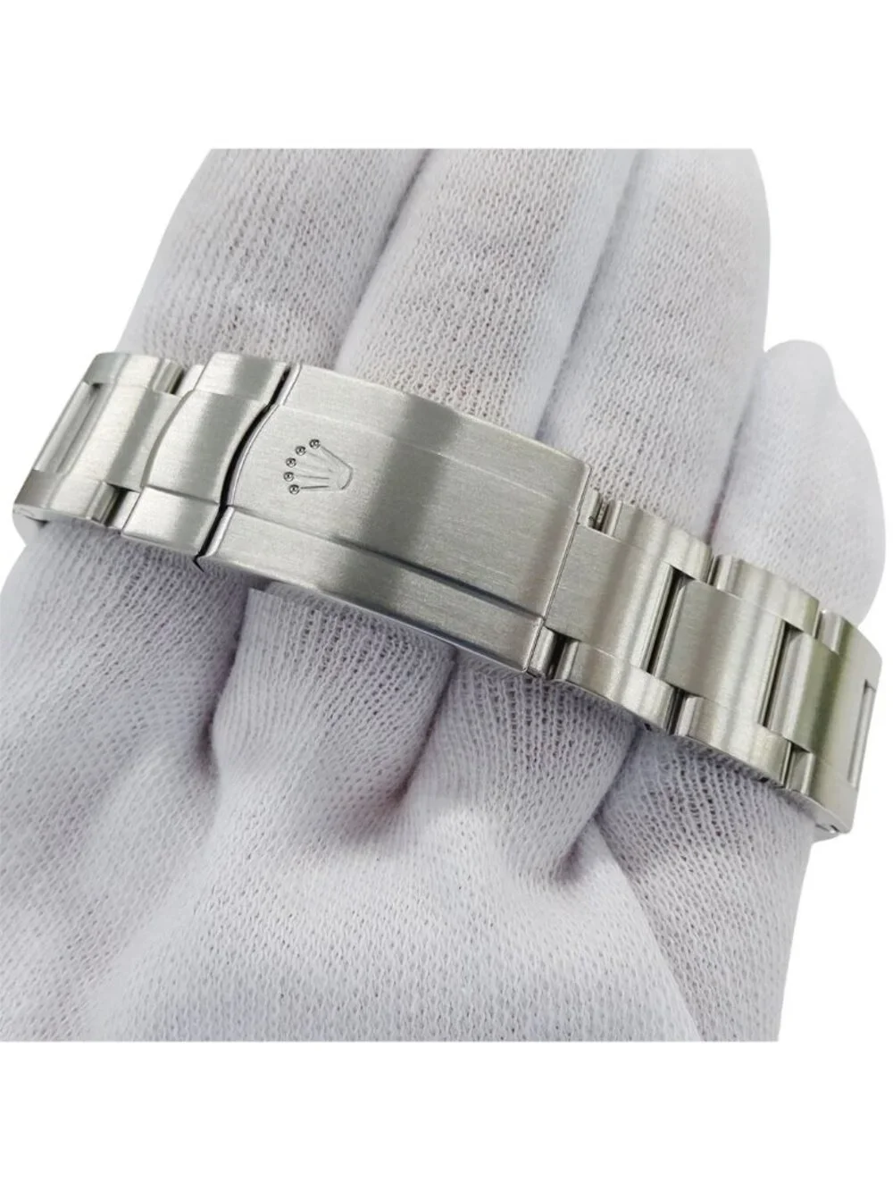 Rolex Air King Number Watch Automatic Winding at Stainless Steel Silver Blue